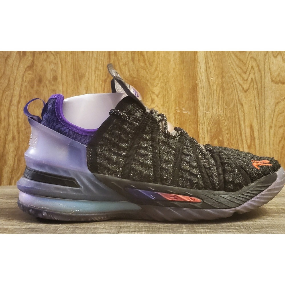 Nike Lebron XVII NRG Athletic Shoes Youth‎ Size 5.5 Black
